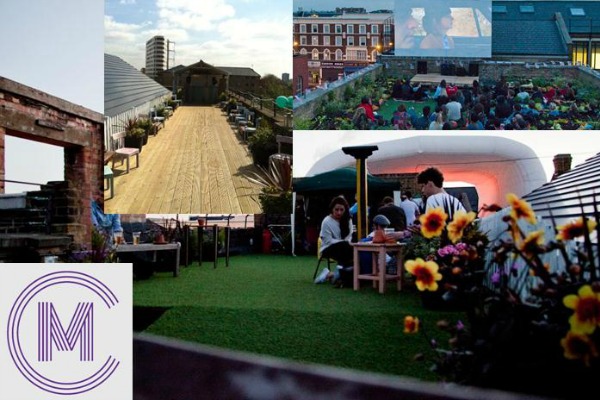 Dalston Roof Park Collage